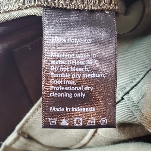 Proof Huckberry Mens Size 30X31 Nomad Chino Straight Fit Performance Pants Green - Picture 8 of 9